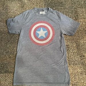 Marvel Small Captain America Design t shirt